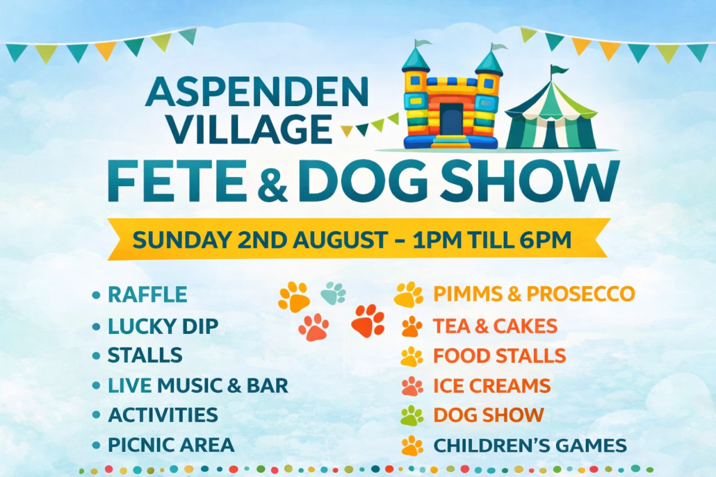 ASPENDEN FETE 2026