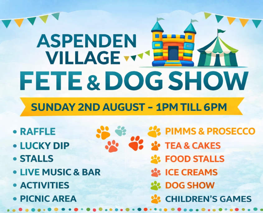 ASPENDEN FETE 2026