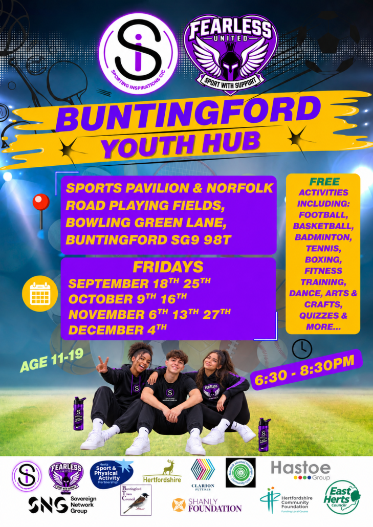 Buntingford Autumn 2026 poster colour