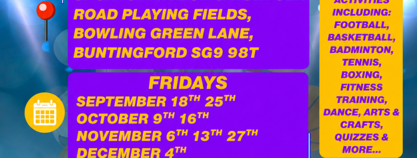 Buntingford Autumn 2026 poster colour